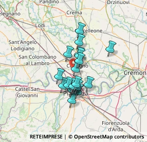 Mappa 26862, 26865 Guardamiglio LO, Italia (9.258)