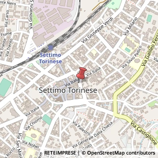 Mappa Via G. Matteotti, 2, 10036 Settimo Torinese, Torino (Piemonte)