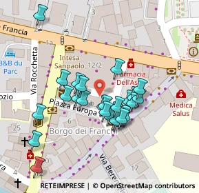 Mappa Piazza 3' Reggimento Alpini, 10059 Susa TO, Italia (0.01538)