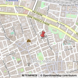 Mappa Via borghetto 8, 26100 Cremona, Cremona (Lombardia)