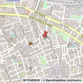 Mappa Via Borghetto, 11, 26100 Cremona, Cremona (Lombardia)