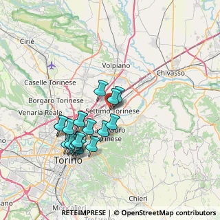 Mappa Via Regina Pacis, 10036 Settimo Torinese TO, Italia (7.125)