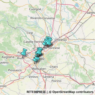 Mappa Via Regina Pacis, 10036 Settimo Torinese TO, Italia (8.73091)