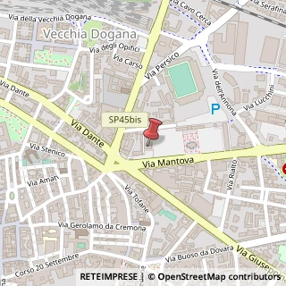 Mappa Piazza della Libertà, 24/B, 26100 Cremona, Cremona (Lombardia)