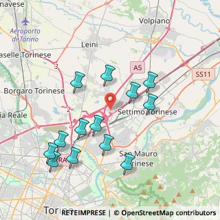 Mappa Settimo Cielo Retail Park, 10036 Settimo Torinese TO, Italia (3.99154)