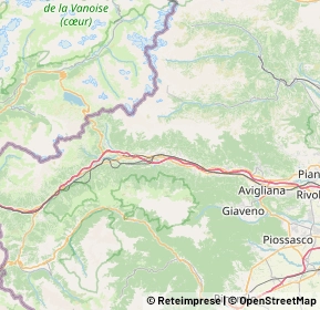 Mappa 10053 Bussoleno TO, Italia (10.8885)