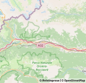 Mappa 10053 Bussoleno TO, Italia (5.2985)