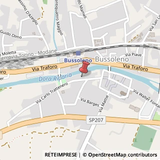 Mappa Via Carlo Trattenero, 16, 10053 Bussoleno, Torino (Piemonte)