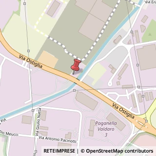 Mappa Via ostiglia 8/a, 46100 Mantova, Mantova (Lombardia)