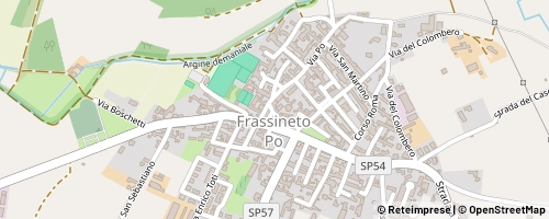 Mappa Frassineto Po