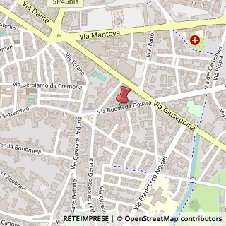 Mappa Via Buoso da Dovara, 29a, 26100 Cremona, Cremona (Lombardia)
