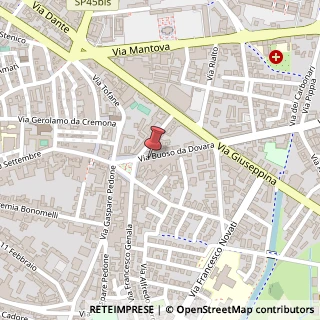 Mappa Via Buoso da Dovara, 5/a, 26100 Cremona, Cremona (Lombardia)