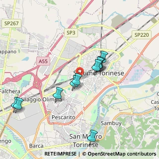 Mappa Via Luigi Einaudi, 10036 Settimo Torinese TO, Italia (1.81091)