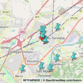 Mappa Via Luigi Einaudi, 10036 Settimo Torinese TO, Italia (1.77333)