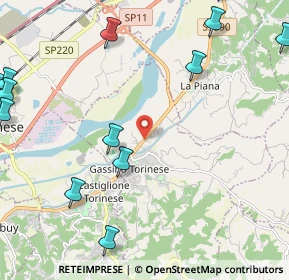 Mappa Via Sobrero, 10090 Gassino Torinese TO, Italia (3.5505)