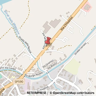 Mappa Strada Chivasso, 34, 10090 Gassino Torinese, Torino (Piemonte)