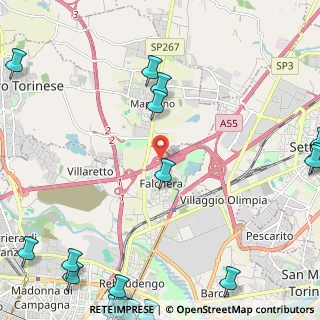 Mappa A55, 10071 Borgaro torinese TO, Italia (3.8235)