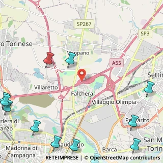 Mappa A55, 10071 Borgaro torinese TO, Italia (3.73)