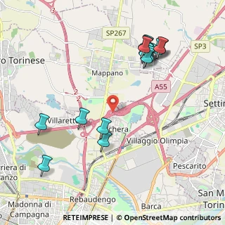 Mappa A55, 10071 Borgaro torinese TO, Italia (2.2925)