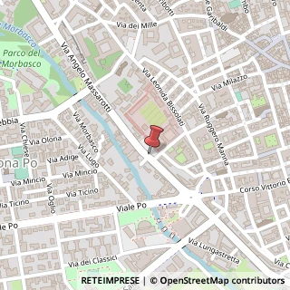 Mappa Corso Giuseppe Mazzini, 156, 26100 Cremona, Cremona (Lombardia)