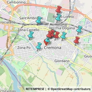Mappa Via Sofonisba Anguissola, 26100 Cremona CR, Italia (0.80231)