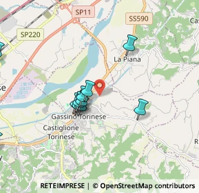 Mappa Strada Cerreto, 10090 Gassino Torinese TO, Italia (1.81909)