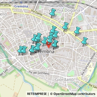 Mappa Via Janello Torriani, 26100 Cremona CR, Italia (0.3675)