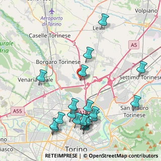 Mappa Via Canova, 10071 Borgaro torinese TO, Italia (4.911)