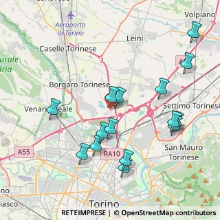 Mappa Via Canova, 10071 Borgaro torinese TO, Italia (4.25467)