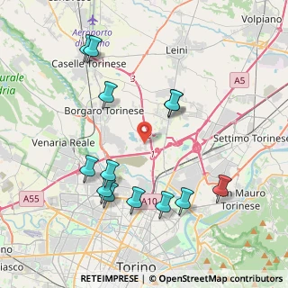 Mappa Via Canova, 10071 Borgaro torinese TO, Italia (4.28615)