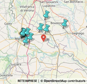 Mappa Via Rusta, 46039 Villimpenta MN, Italia (14.15067)