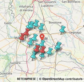 Mappa Via Rusta, 46039 Villimpenta MN, Italia (11.66789)