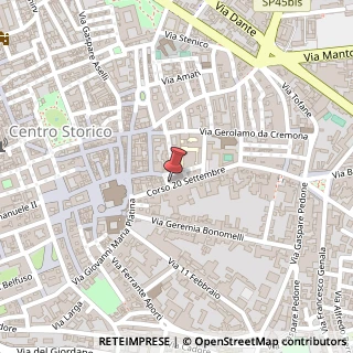 Mappa Corso XX Settembre, 18, 26100 Cremona, Cremona (Lombardia)