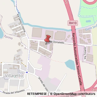 Mappa Via Raffaello Lambruschini, 5, 10071 Borgaro Torinese, Torino (Piemonte)