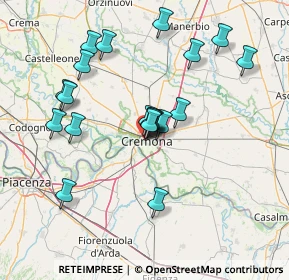 Mappa Via Alessandro Capra, 26100 Cremona CR, Italia (13.7095)