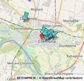 Mappa Via Alessandro Capra, 26100 Cremona CR, Italia (0.87091)