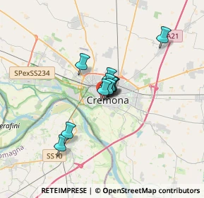 Mappa Via Alessandro Capra, 26100 Cremona CR, Italia (1.92182)