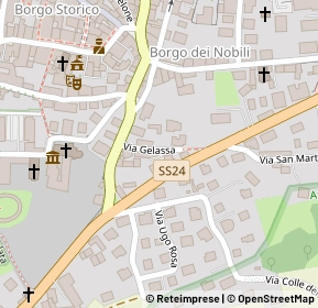 Mappa Via Monte Grappa, 10059 Susa TO, Italia (0.148)