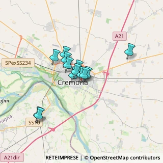 Mappa Via Buoso da Dovara, 26100 Cremona CR, Italia (2.51462)