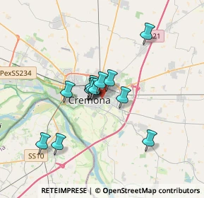 Mappa Via degli Ippocastani, 26100 Cremona CR, Italia (2.54077)