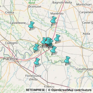 Mappa Via Buoso da Dovara, 26100 Cremona CR, Italia (9.24636)