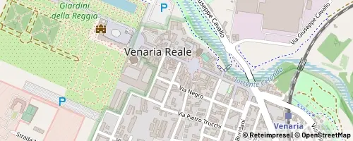 Mappa Venaria Reale