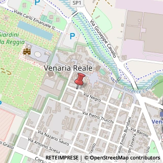 Mappa Via Alfonso Lamarmora, 4/A, 10128 Venaria Reale, Torino (Piemonte)