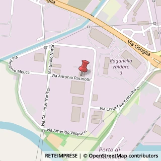 Mappa Via Antonio Pacinotti, 10, 46100 San Giorgio di Mantova, Mantova (Lombardia)