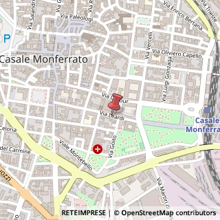 Mappa Via Leardi, 23, 15033 Casale Monferrato, Alessandria (Piemonte)