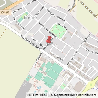 Mappa Via Germania, 17, 46010 Curtatone, Mantova (Lombardia)