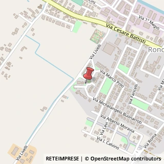 Mappa Via Giovanni Dalle Bande Nere, 5, 46037 Roncoferraro, Mantova (Lombardia)