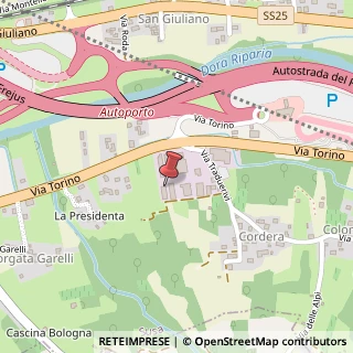 Mappa Frazione Traduerivi, 15/bis, 10059 Susa, Torino (Piemonte)