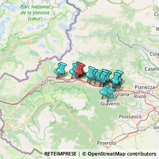 Mappa SS25, 10050 Chianocco TO, Italia (8.7375)