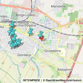 Mappa Via Amedeo Tonani, 26100 Cremona CR, Italia (1.39)